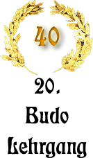 40 Jahre Kenshokan - 20 Jahre Budolehrgang